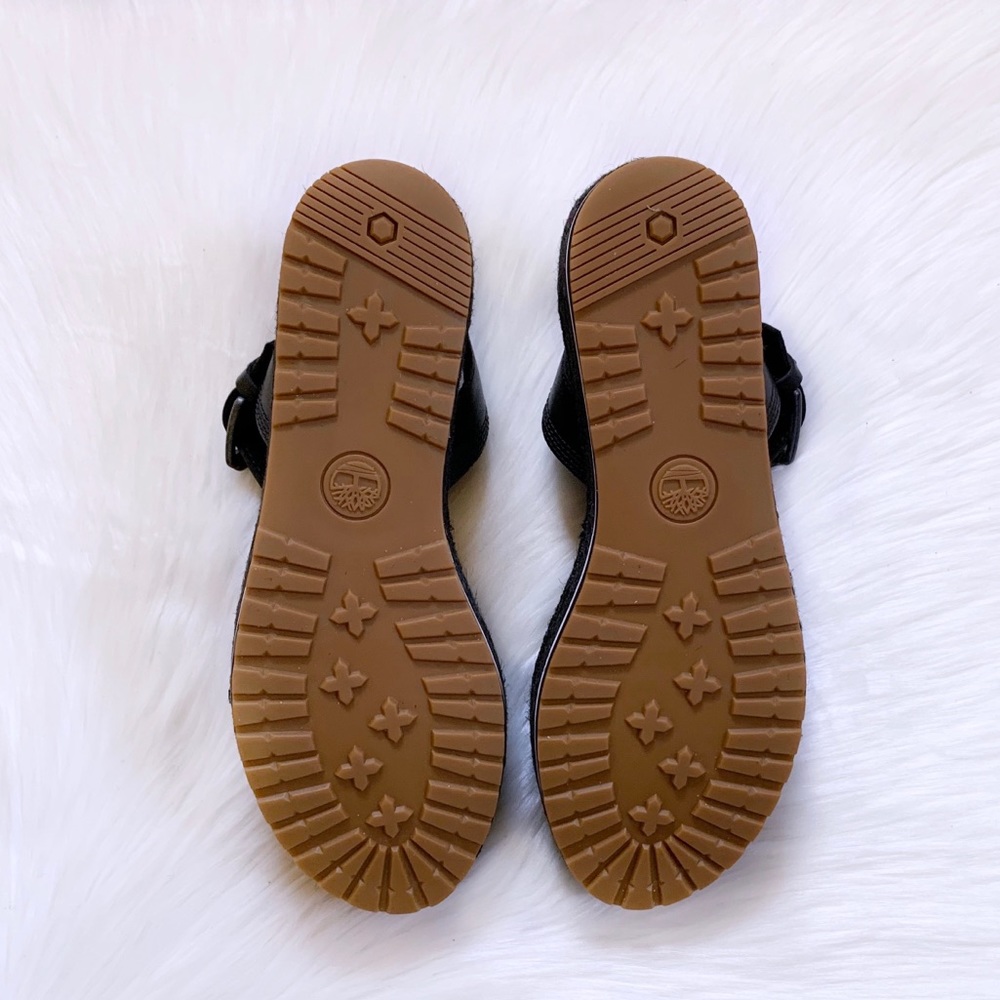 Timberland Black Santorini Sun Espadrille Sandals - Picture 6 of 6